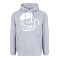 Heather Grey cool drink beer Heavyweight Hoodie - artisFamous