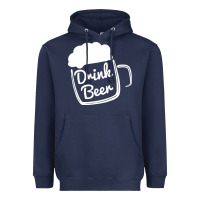 Navy cool drink beer Heavyweight Hoodie - artisFamous