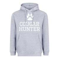 Heather Grey cougar hunter Heavyweight Hoodie - artisFamous
