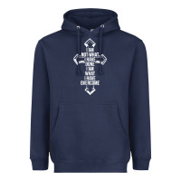 Navy christian recovery Heavyweight Hoodie - artisFamous