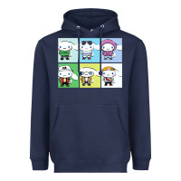 Navy cinnamoroll collection Heavyweight Hoodie - artisFamous
