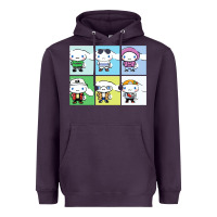 Plum cinnamoroll collection Heavyweight Hoodie - artisFamous
