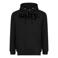 Black christian salty Heavyweight Hoodie - artisFamous