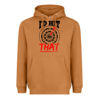 Meerkat i'd hit that darts Heavyweight Hoodie - artisFamous