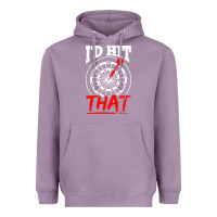 Lavender i'd hit that darts Heavyweight Hoodie - artisFamous