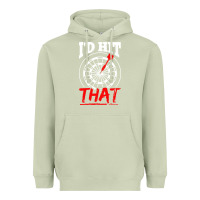 Matcha i'd hit that darts Heavyweight Hoodie - artisFamous