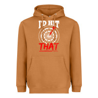 Meerkat i'd hit that darts Heavyweight Hoodie - artisFamous