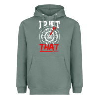 Sage i'd hit that darts Heavyweight Hoodie - artisFamous
