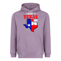 Lavender state of texas somebody loves me Heavyweight Hoodie - artisFamous