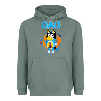 Sage bluey dad lover forever Heavyweight Hoodie - artisFamous