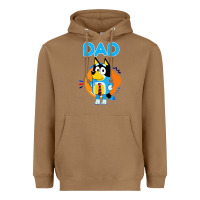 Toasted Coconut bluey dad lover forever Heavyweight Hoodie - artisFamous