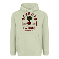 Matcha the office schrute farms premium Heavyweight Hoodie - artisFamous