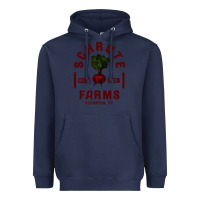 Navy the office schrute farms premium Heavyweight Hoodie - artisFamous