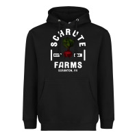 Black the office schrute farms premium Heavyweight Hoodie - artisFamous
