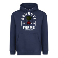 Navy the office schrute farms premium Heavyweight Hoodie - artisFamous
