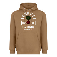 Toasted Coconut the office schrute farms premium Heavyweight Hoodie - artisFamous