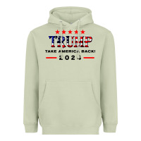 Matcha donald trump 2024 take america back election Heavyweight Hoodie - artisFamous