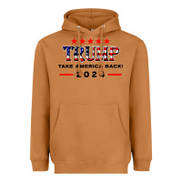 Meerkat donald trump 2024 take america back election Heavyweight Hoodie - artisFamous