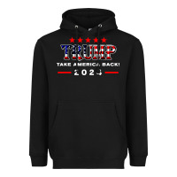 Donald Trump 2024 Take America Back Election Heavyweight Hoodie | Teevron