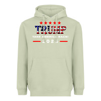 Matcha donald trump 2024 take america back election Heavyweight Hoodie - artisFamous