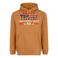 Meerkat donald trump 2024 take america back election Heavyweight Hoodie - artisFamous