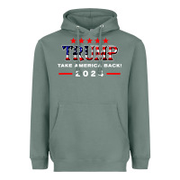 Sage donald trump 2024 take america back election Heavyweight Hoodie - artisFamous