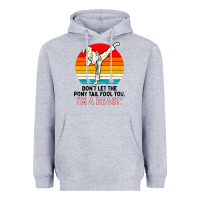 Heather Grey karate girl kick Heavyweight Hoodie - artisFamous