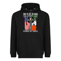 Black irish by blood american Heavyweight Hoodie - artisFamous