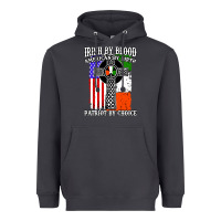 Smoke irish by blood american Heavyweight Hoodie - artisFamous