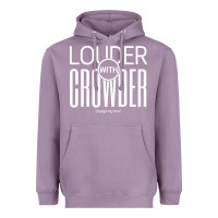 Lavender louder with crowder Heavyweight Hoodie - artisFamous