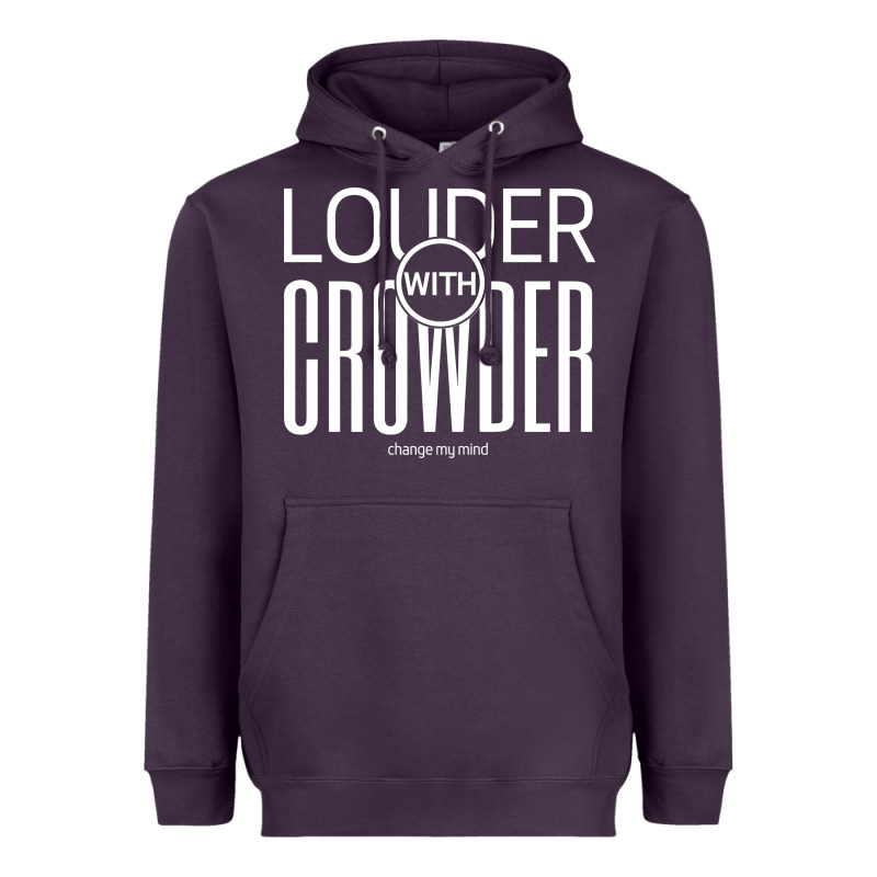 Louder With Crowder Heavyweight Hoodie by artisFamous | Teevron