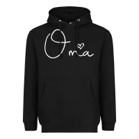 Black oma gift for women mother's day gifts for grandma t shirt Heavyweight Hoodie - artisFamous