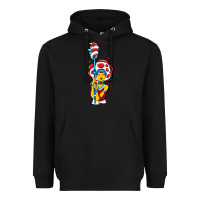 Black mushroom Heavyweight Hoodie - artisFamous