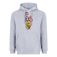 Heather Grey mushroom Heavyweight Hoodie - artisFamous