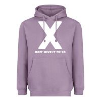 Lavender x gon' give it to ya d.m.x t shirt Heavyweight Hoodie - artisFamous