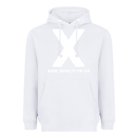 White x gon' give it to ya d.m.x t shirt Heavyweight Hoodie - artisFamous