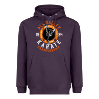 Plum old school all valley karate championship retro Heavyweight Hoodie - artisFamous