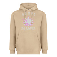 Mushroom no mud no lotus tee buddha buddhist yoga Heavyweight Hoodie - artisFamous