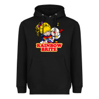 Black rainbow brite Heavyweight Hoodie - artisFamous