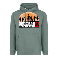 Sage red dead redemption Heavyweight Hoodie - artisFamous