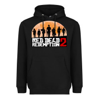 Black red dead redemption Heavyweight Hoodie - artisFamous