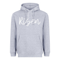 Heather Grey easter religious bible verse Heavyweight Hoodie - artisFamous