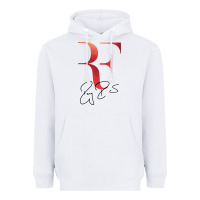 White rf federer Heavyweight Hoodie - artisFamous