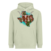 Matcha texas longhorn texas map Heavyweight Hoodie - JahusDesignShop