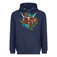 Navy texas longhorn texas map Heavyweight Hoodie - JahusDesignShop