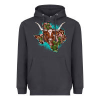 Smoke texas longhorn texas map Heavyweight Hoodie - JahusDesignShop