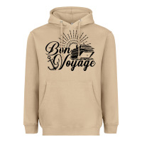 Mushroom cruise ship bon voyage Heavyweight Hoodie - artisFamous