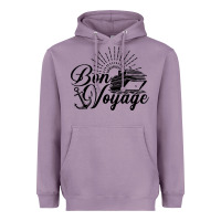 Lavender cruise ship bon voyage Heavyweight Hoodie - artisFamous