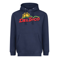 Navy del taco Heavyweight Hoodie - artisFamous