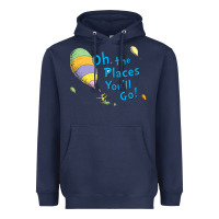 Seuss Oh The Places You’ll Go Heavyweight Hoodie | Teevron